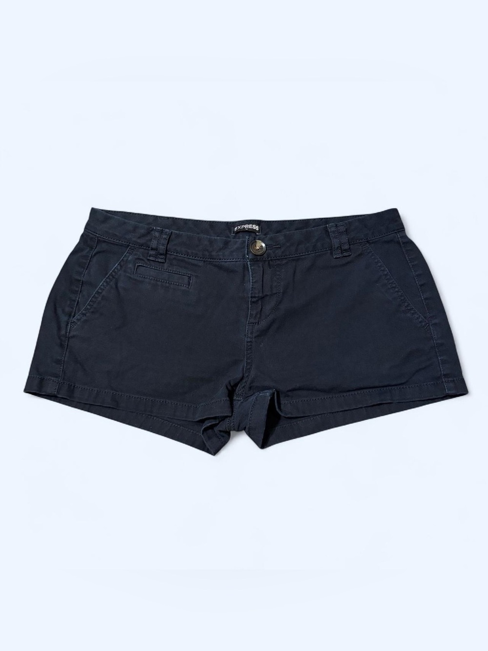 Y2K Black Micro Mini Shorts by Express!